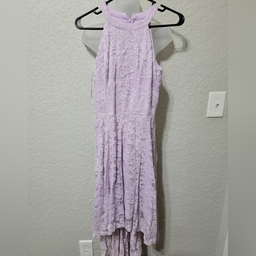 Purple sundress